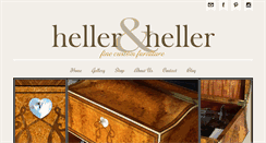 Desktop Screenshot of hellerandhellerfurniture.com