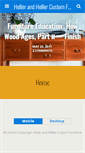 Mobile Screenshot of hellerandhellerfurniture.com